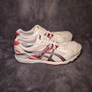 Asics Hyper Speed 4 Running Shoes Mens Sz 14 Athletic Sneakers Trainers White.